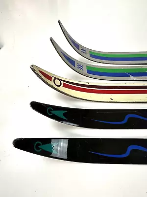 2.5 Pairs XC Skis NO BINDINGS Waxless Asnes 215cm Trak 205cm Cross Country • $47