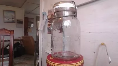 Vintage Keystone Canning Jar~quart~clear~#4 On Bottom • $17