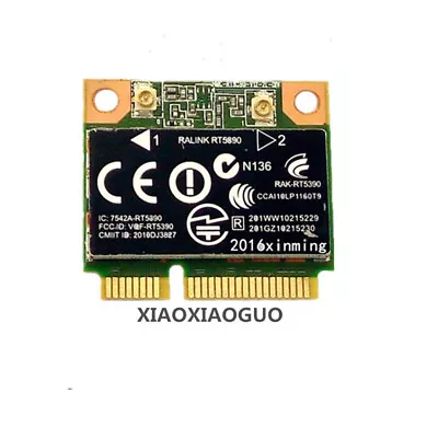 SPS:630703-001 RT5390 For HP COMPAQ Half Mini Pci-e WiFi BT Adapter WLAN Card • $3.60