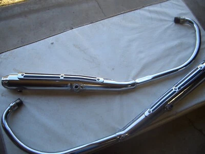$595 • Buy 1969 Sandcast Honda Cb 750 Right Top Pipe Heat Shield And Muffler.  Cb750 Hm341