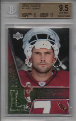 Matt Leinart 2006 Upper Deck Rookie Card #15 (BVG) • $27