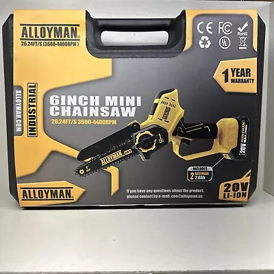 Alloyman 6 Inch Mini Chainsaw New • $34.99