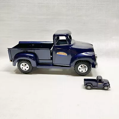 Vtg 1996 Tonka 50th Anniversary 1956 Ford Pickup Truck Blue W/ Box & Bonus • $89.99