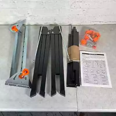 WEN 24-Inch Height Adjustable Tilting Steel Portable Work BenchBlack FOR PARTS • $35