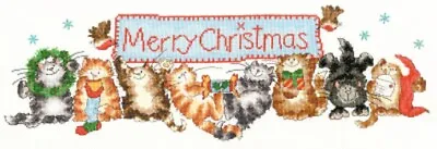 Merry Catmas - Margaret Sherry - Bothy Threads Cross Stitch Kit New • $49.95