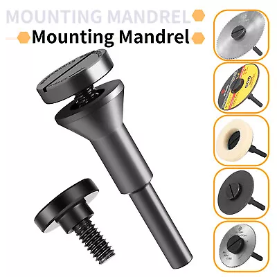 Metal Cut Off Wheel Disc Mandrel Arbor 1/4  Shank For Die Grinder Rotary Tool • $8.45