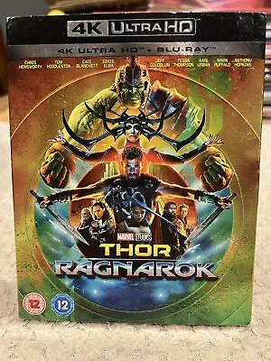 Chris Hemsworth THOR RAGNAROK Marvel Universe 4K UHD & ALL REGION BLU RAY W/slip • £8.99