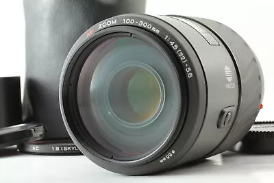 【EXC+5 W/ Hood】 Minolta AF 100-300mm F/4.5-5.6 Zoom For Minolta Sony From JAPAN • $39.90