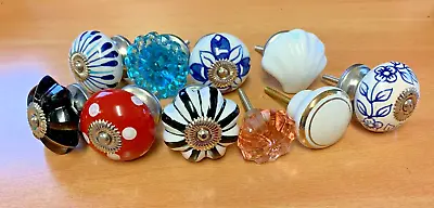 Set Of 6 Drawer Cupboard Wardrobe Door Knobs Choice Of Styles • £10