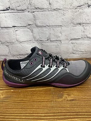 Merrell Womens Lithe Glove Dark Shadow Running Shoes Sneakers Purple J68782 8 M • $28.99