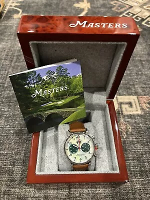 2024 Masters LIMITED EDITION WATCH From AUGUSTA NATIONAL GOLF COURSE 1180/1500 • $519.99