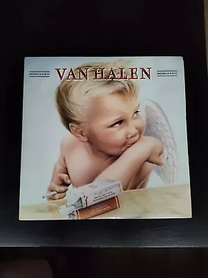 Vintage Van Halen 1984 Vinyl Lp Record Album Upside Down Back Cover MCMLXXXIV • $11.99