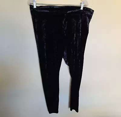 Mossimo Black Velet Leggings Women's Extra Large XL  Soft Stretch Comfortable • $19
