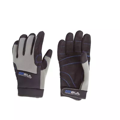 Gul Winter Full Finger Junior Sailing Glove 2023 - Black/Charcoal • £14