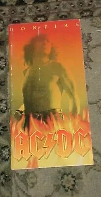 AC/DC Booklet From Box Set  BONFIRE  1997 • £4.83