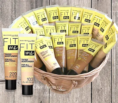Maybelline Fit Me Tinted Moisturizer Natural Ingredients W/Aloe B1G1 50% OFF • $10.98