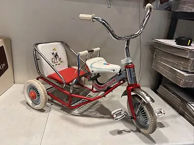 Murray 2 Seater Vintage Kids Tricycle Bike Rare Happy Rider 80s? GREAT SHAPE • $299.99