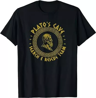 NEW! Plato's Cave Search And Rescue Teams Funny Philosophy Gift T-Shirt S-3XL • $21.99