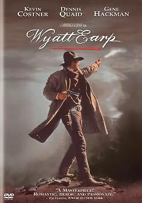 Wyatt Earp DVD Kevin Costner NEW • $8.99