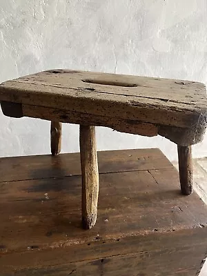 French Antique Milking Stool  • £45