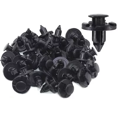 Black Trim Clips X100 For NISSAN For XTrail For Qashqai For Navara For Micra • $26.06