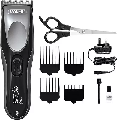 Wahl Rechargeable Pet Clipper Kit Dog Clippers Cordless Dog Grooming Kit Pet • £29.99