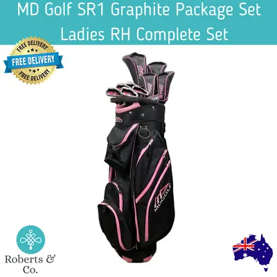 MD Golf SR1 Graphite Package Set Ladies Right Hand Complete Golf Club Set • $1025.02