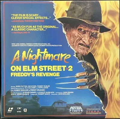 Laserdisc LD - A Nightmare On Elm Street 2: Freddy's Revenge - US Edition • $55.99