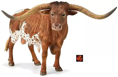 £12.99 • Buy Texas Longhorn Bull Cattle Farm Toy Model Figure By CollectA 88925 New