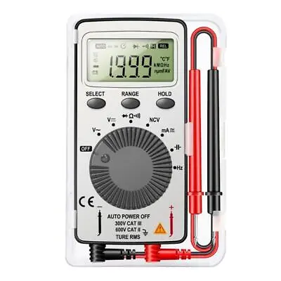 Digital Display Multimeter Ultra- Thin Mini- Voltmeter Ammeter Portable Card • $15