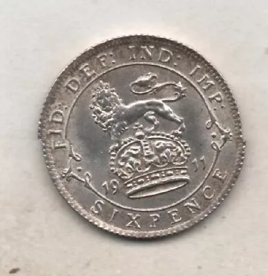 £25 • Buy George V 1911 Sixpence EF 