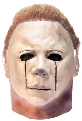 Halloween II Michael Myers Blood Tears Latex Deluxe Mask Trick Or Treat Studios • $64.99