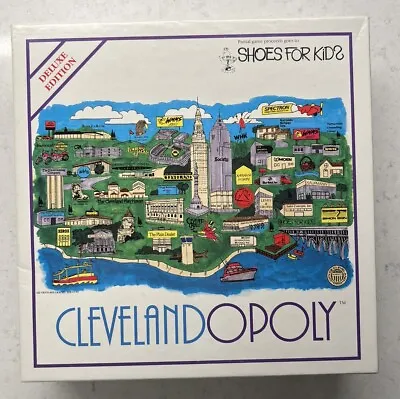 Clevelandopoly Deluxe Edition Vintage Ohio Themed Monopoly Board Game NEWSealed • $22.49