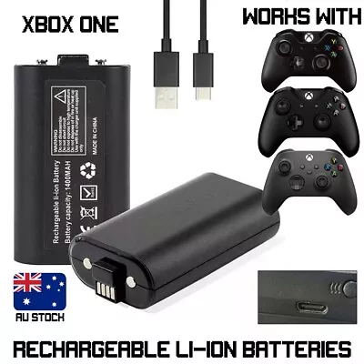 $15.99 • Buy Xbox One/S/X Rechargeable Battery Pack Type C Cable For Xbox One & Series S/X