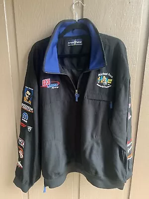 Vintage Arnold Palmer 1/4 Zip Pullover Jacket XL With Embroidered Logos • $68.47