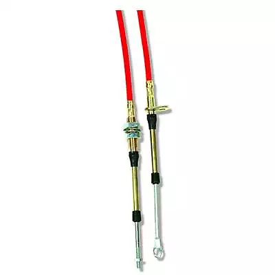 B&M 80835 Super Duty Race Shifter Cable - 10-Foot Length - Red • $109.95