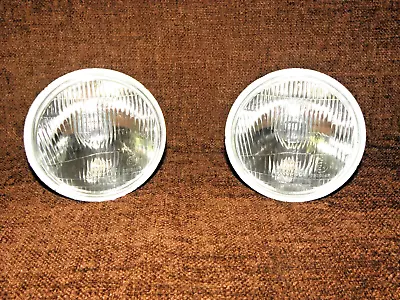 Classic Headlamp Halogen Conversion Set 5 3/4 Inch H4 Outer Dip/main Domed Lens • $55.48