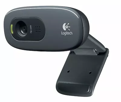 Logitech HD Computer PC USB Webcam C270 720p 3MP Camera MSN Skype Built-in Mic • $96.38