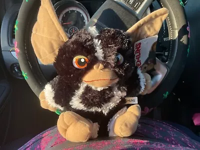 Gremlin Evil Gizmo Toy 10  Plush Black/White/Striped Mohawk Very Clean NWT • $24.99