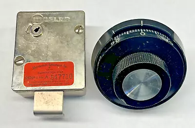 Diebold Mosler Safe Vault Combination Lock CD-120 Great Condition Collectable!! • $175