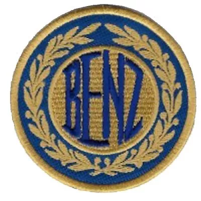 Big Mercedes Benz Iron-On Or Sew-On Embroidered Patch Diameter 10  (Inches) • $28