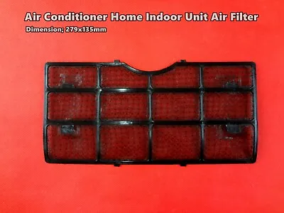 Home Air Conditioner Indoor Unit Air Filter Wall Split Aircon 279mm X 135mm F58 • $16