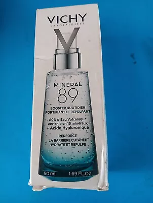 Vichy Mineral 89 Fortifying And Pumpling Daily Booster 50ml/1.69fl.oz. NIB  • $19.99