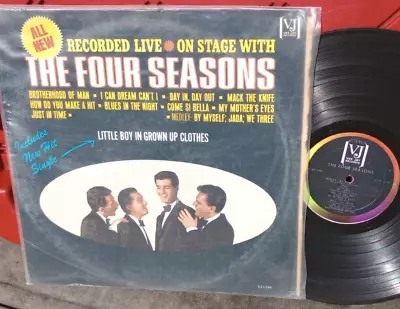 Oldies Lp Four Seasons Self Titled Vj-1154 Vg+ Spin Cleaned ! • $20