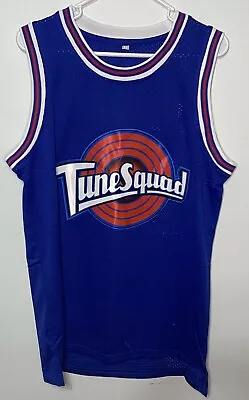 Space Jam Michael Jordan Tune Squad Alternate Blue Jersey Size Small • $13.57