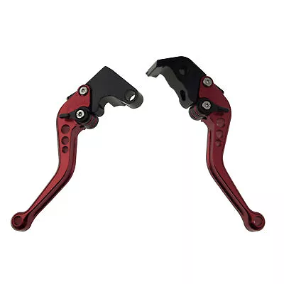 Hand Red For Yamaha YZF R6 05-14 R1 CNC Shorty Brake & Clutch Levers Finger • $34.74