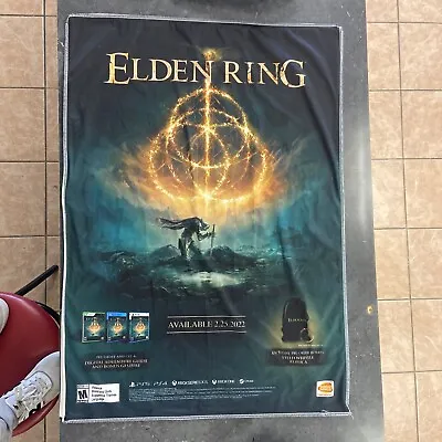 $59.99 • Buy Elden Ring Fabric Display Banner - GameStop Promo - Rare! Free Shipping!!