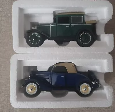 Pair Of National Motor Museum Mint Diecast Vehicles • $23.50