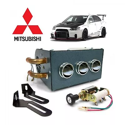 Mitsubishi Auxiliary Cab Heater Box Assembly Underdash Compact VR4 Lancer OZ Evo • $139.99