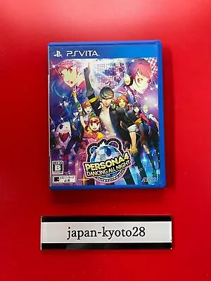 Persona 4 Dancing All Night PS Vita Atlas Sony PlayStation Vita From Japan • $29.56